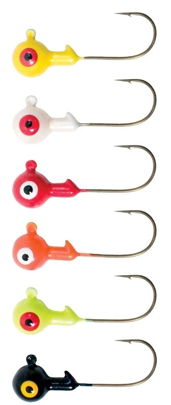 Painted 1/8 oz. Jig Heads
