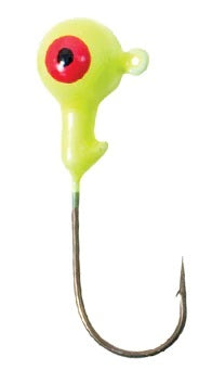 Painted 1/8 oz. Jig Heads Chartreuse