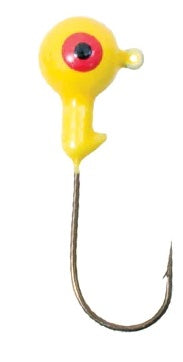 Painted 1/8 oz. Jig Heads Yellow