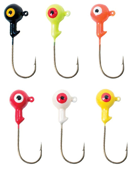 Painted 1/8 oz. Jig Heads