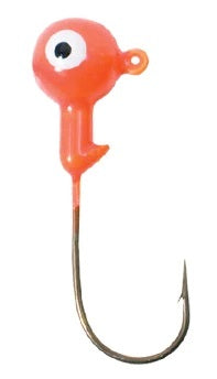 Painted 1/8 oz. Jig Heads Orange
